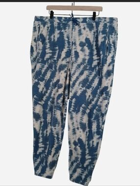 NEW Patagonia Polar Fleece Tie Dye Joggers Sweat Pants Plus Size XXL
